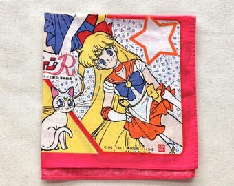 ヴィンテージ 90 年代 セーラームーン ハンカチ - Etsy 日本