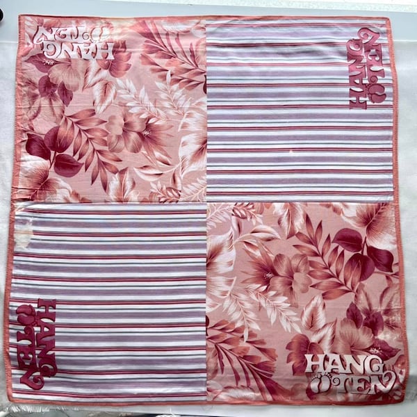 Vintage Floral Handkerchief