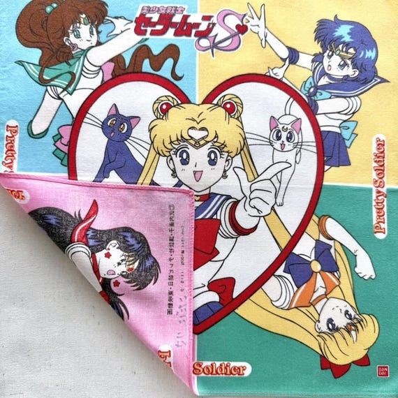 ヴィンテージ 90 年代 セーラームーン ハンカチ - Etsy 日本