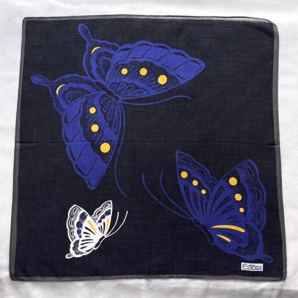 Vintage Butterfly Handkerchief
