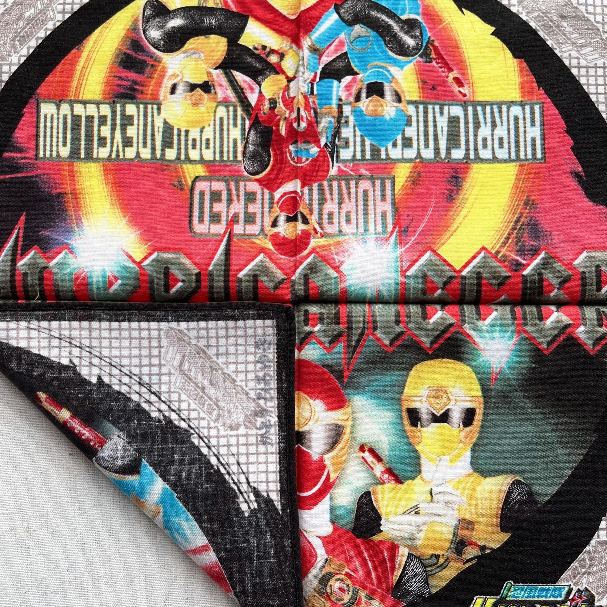 ヴィンテージ 2002 忍風戦隊ハリケンジャー マンガハンカチ - Etsy 日本