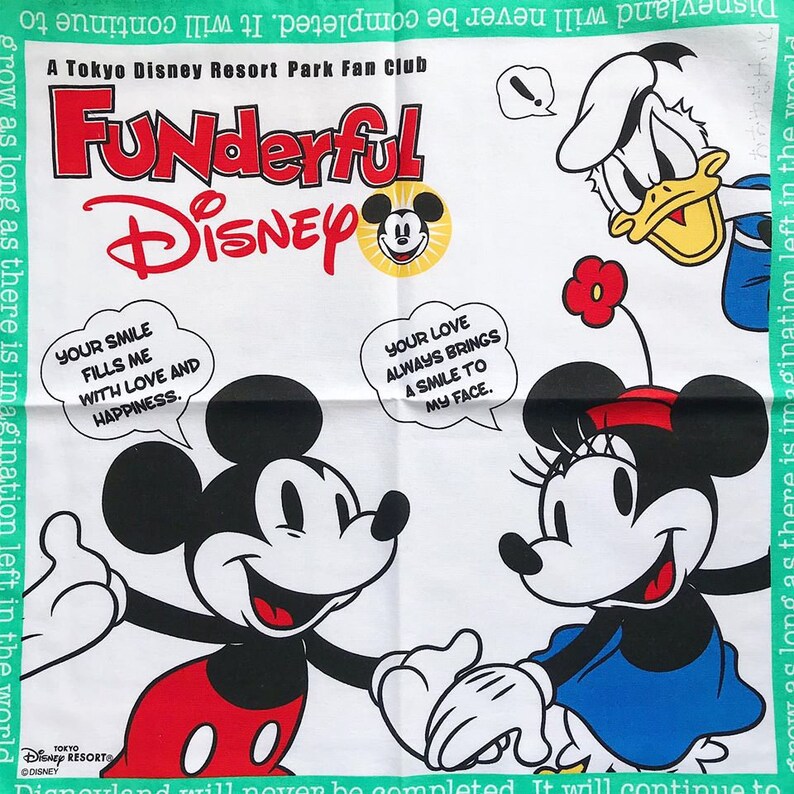 vintage hankies wedding handkerchief bride handkerchief Vintage Mickey Mouse Handkerchief hand embroidered gift for her