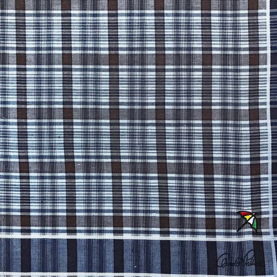 Vintage Plaid Handkerchief