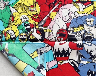 Vintage 90s Seijuu Sentai Gingaman Cartoon Handkerchief