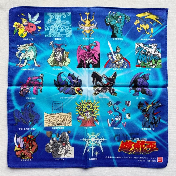 Vintage yu gi oh handkerchief