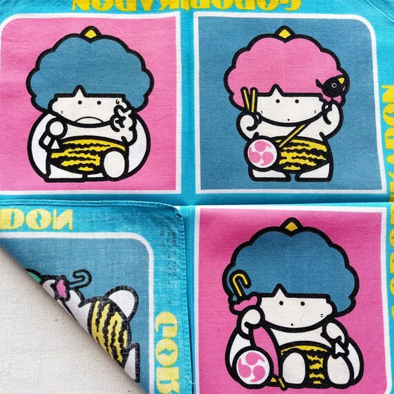 Vintage Goropikadon Handkercihef / Vintage Hello Kitty