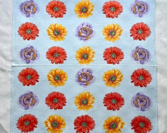 Vintage Flower Handkerchief