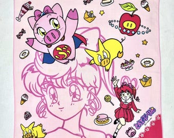 未使用品ドクタースランプアラレちゃん サイン入りハンカチ！ Dr
