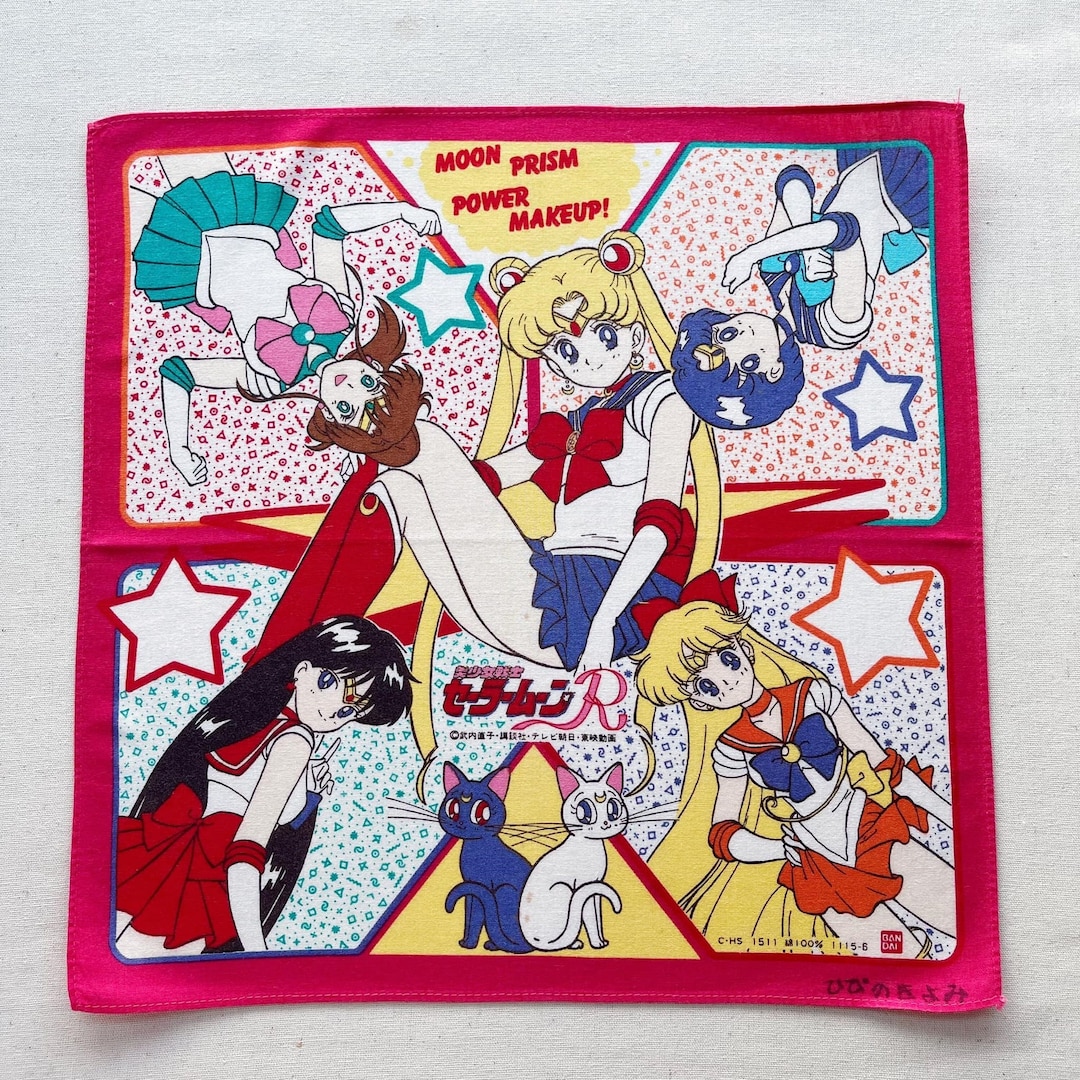 ヴィンテージ 90 年代 セーラームーン ハンカチ - Etsy 日本