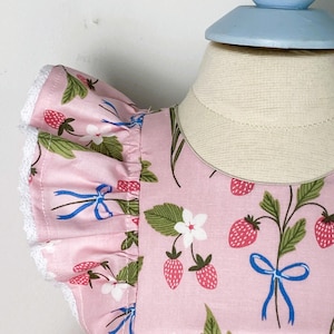 Berry Print Dress - Etsy