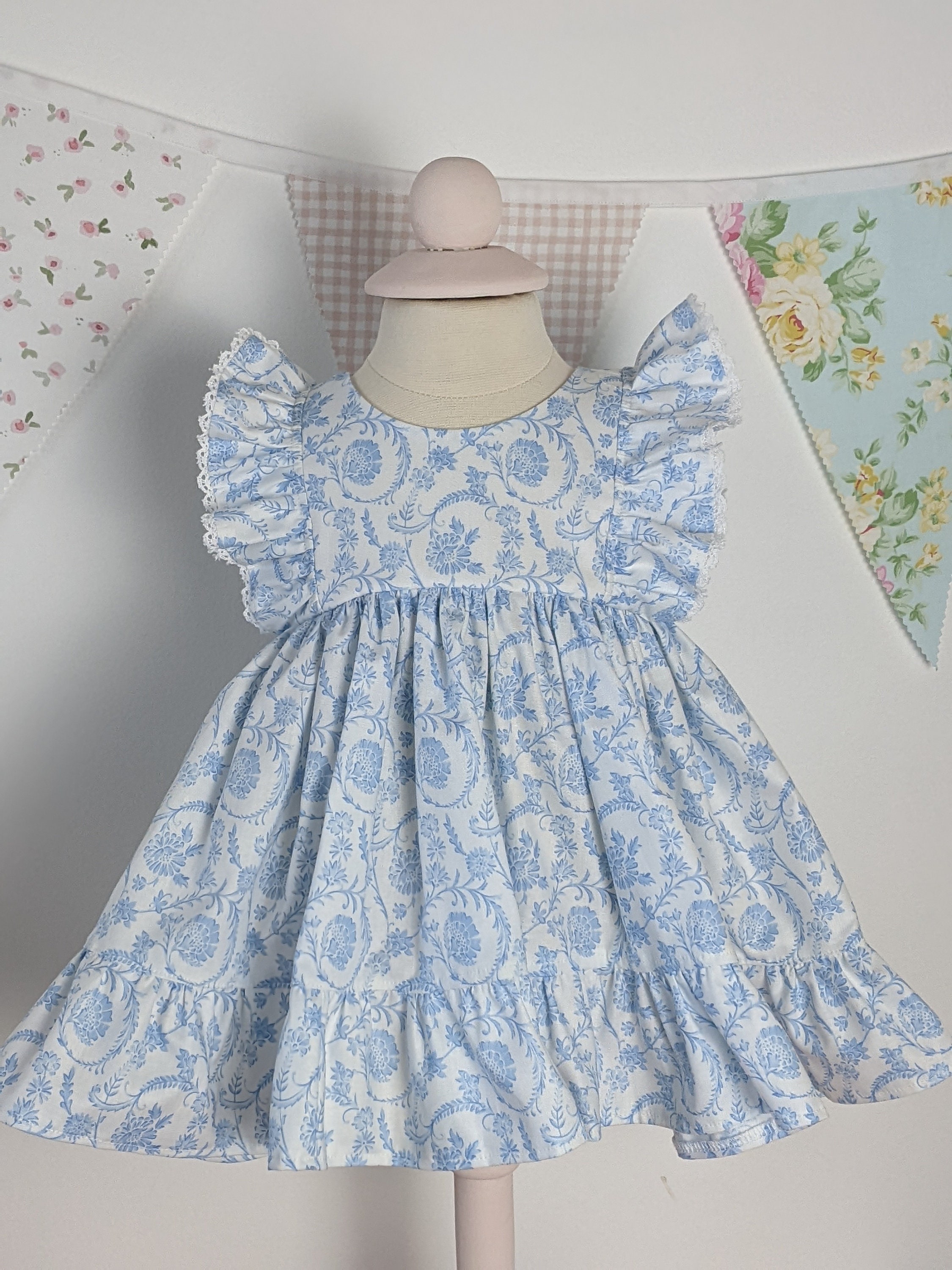 Baby Girl Easter Dress, My 1st Easter Outfit, Cotton Bunny, Baby