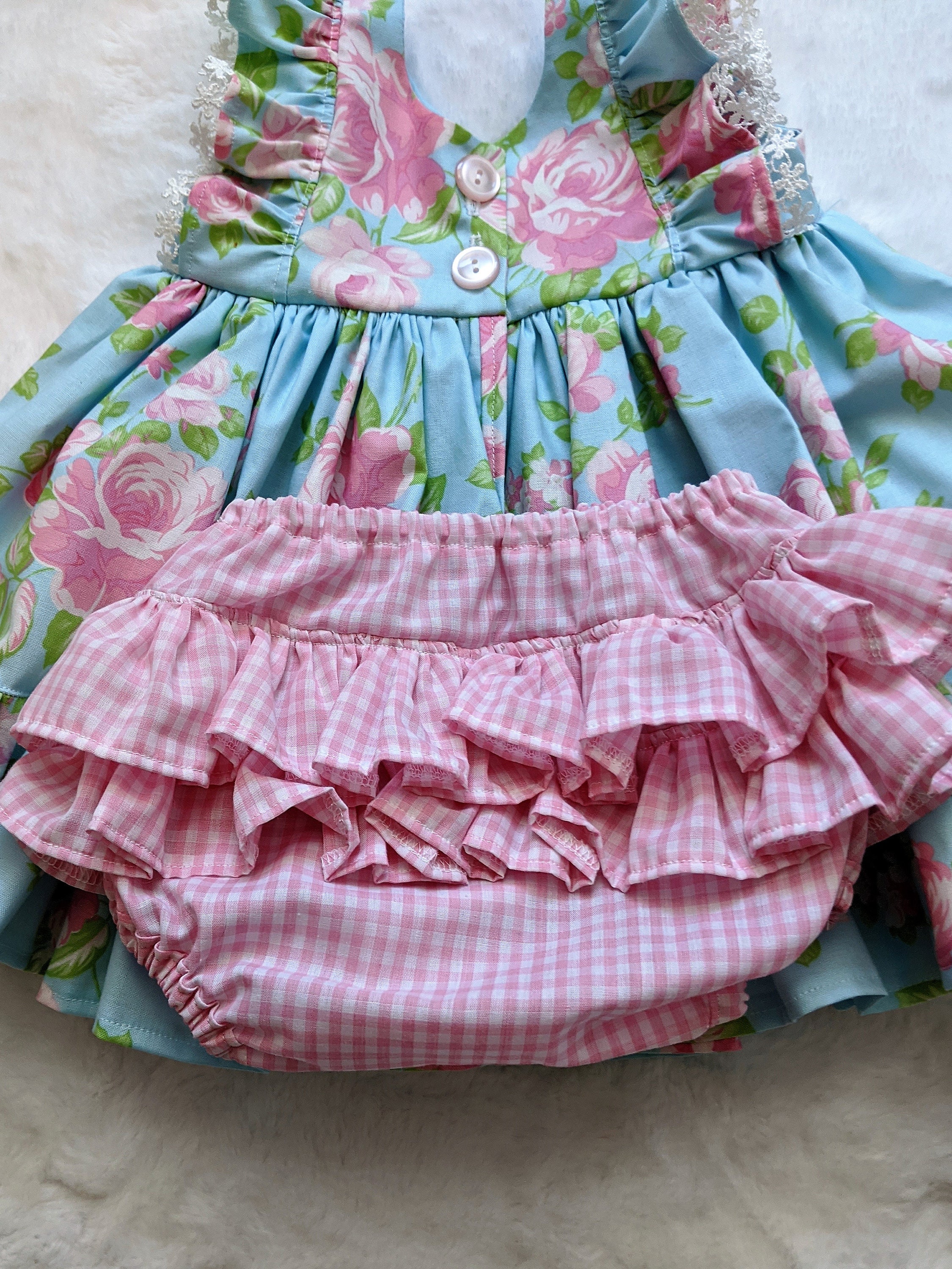 Baby Girl Dress,Baby Girl Bloomer Set,912 month dress, girl 912 mon