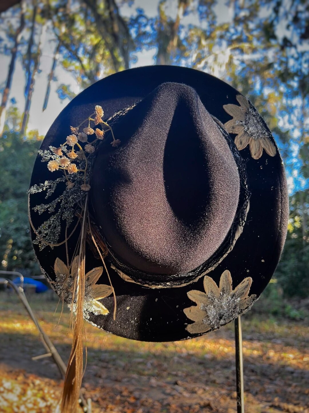 Cowboy Hat Felt Hippie Hat Lainey Wilson Charlie Horse Pink Hat