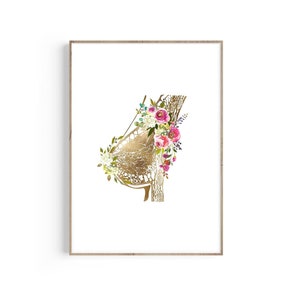 Breast Anatomy Print, Mammary Gland Print, OBGYN Art, Breast Art, Doula Gift, Midwife Gift, Breast Art Floral Print, OBGYN Office Decor