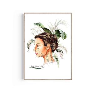 Facial Lymph Nodes, Lymphatic System, Lymphatic Drainage Massage, Health Spa Poster, Health and Beauty Clinic Décor, Aesthetician Art Print