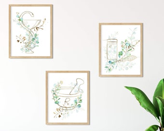 Pharmacy Wall Art Etsy