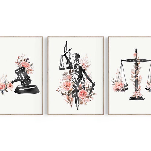 Law Office Decor Lawyer Gift Law School Graduation Gift Etsy