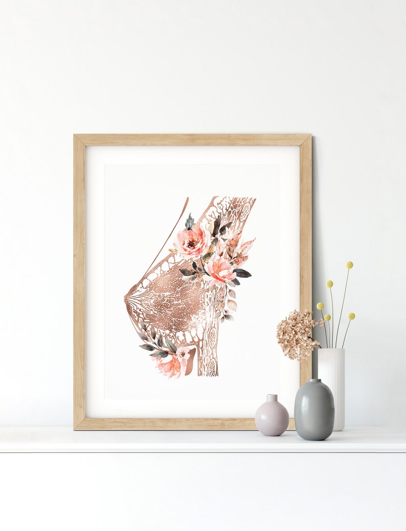 Breast Anatomy Print Mammary Gland Print OBGYN Art Breast | Etsy
