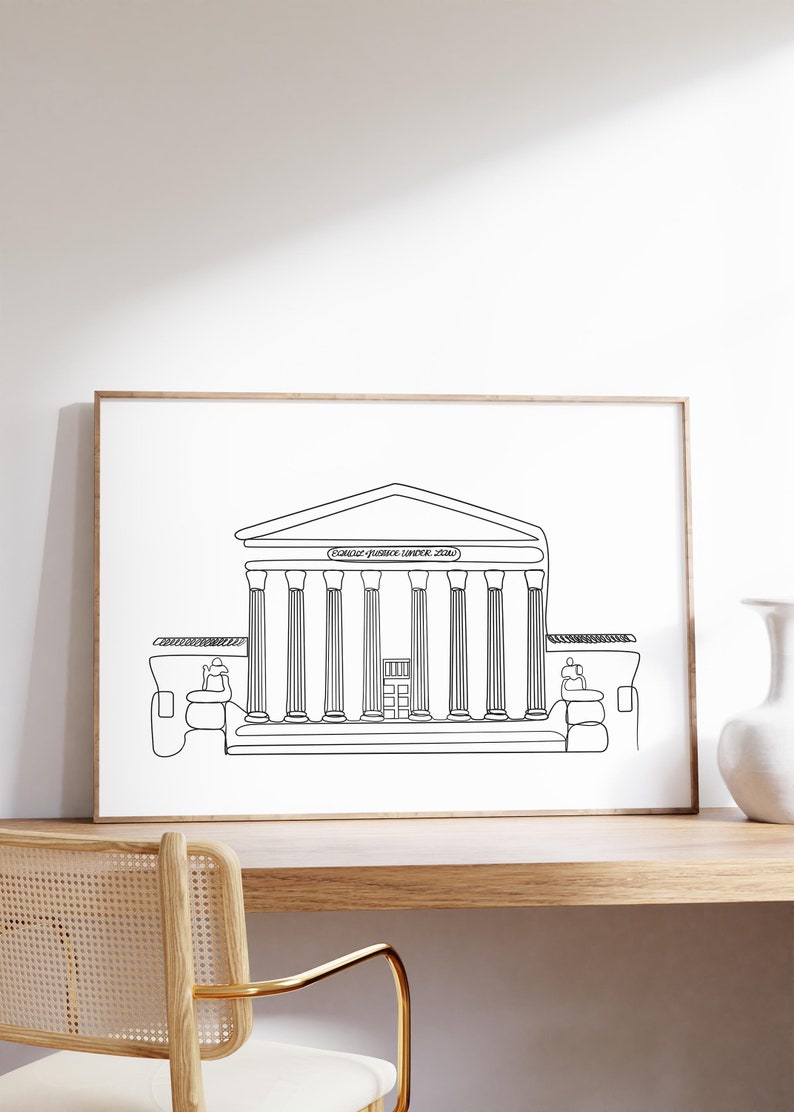 May include: A black and white line drawing of a building with columns and a sign that reads "FOREIGN OFFICE LONDON 1968".