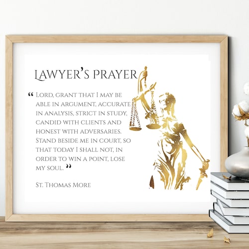 Law Office Decor Lawyer Gift Law School Graduation Gift Etsy