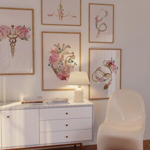 Cardiologist Office Decor, Heart, Stethoscope, EKG, Doctor Gift ...
