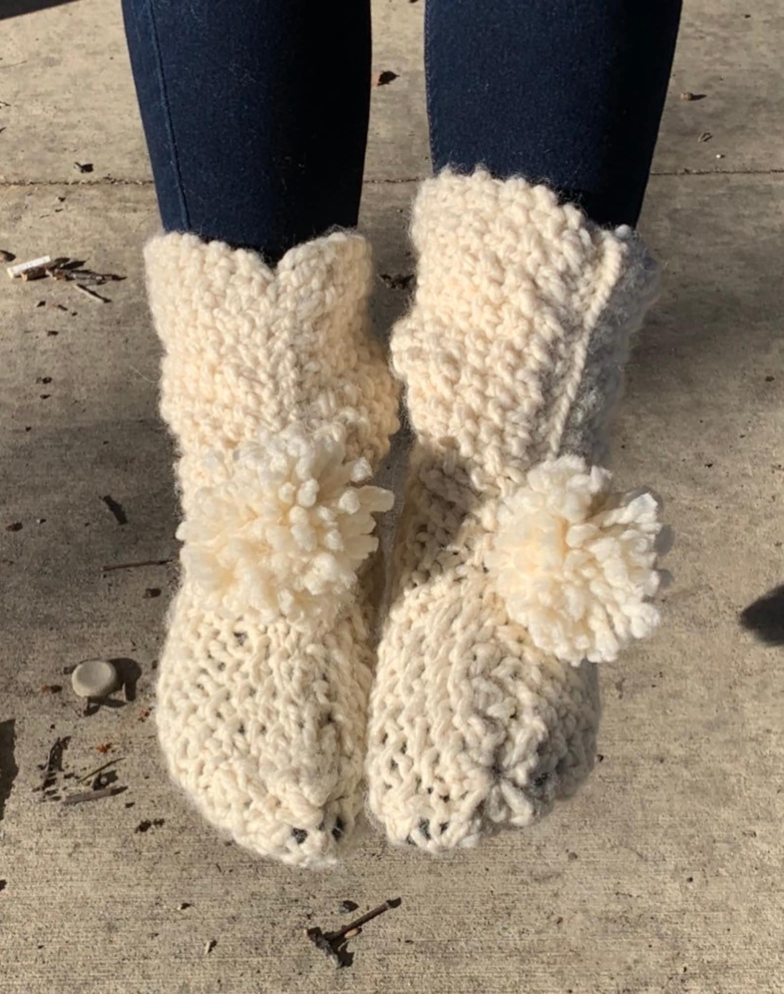 Cloud Slippers handmade Etsy