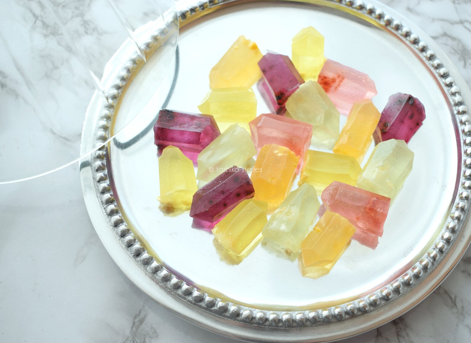 Edible Crystal Quartz Kohakutou Jelly Candy 30 Pieces of Etsy