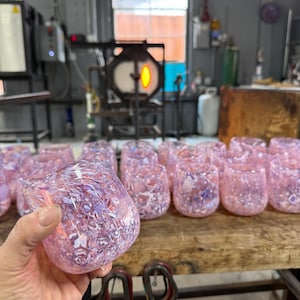 Shard stemless wine glass
