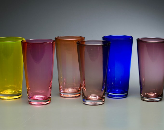 Hand Blown Pint Glass: Crafted Beer Glass