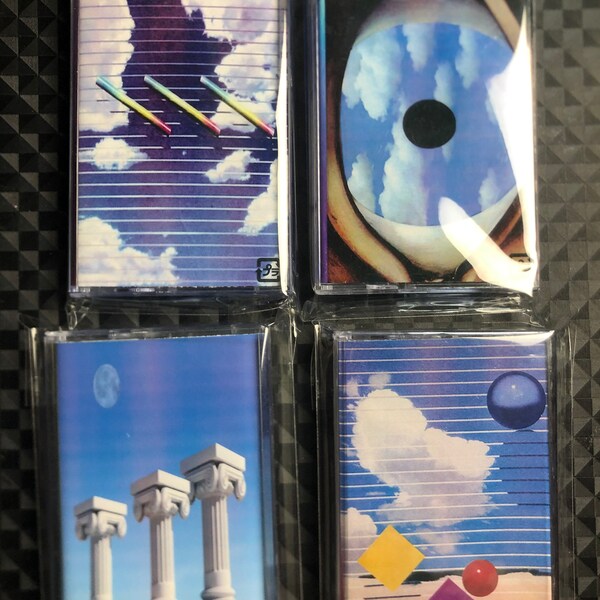 ECO VIRTUAL – Atmospheres 第1-4 vaporwave cassettes reprint 4 pack