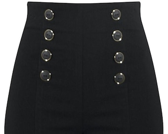 High Waist Pin Me Up Shorts