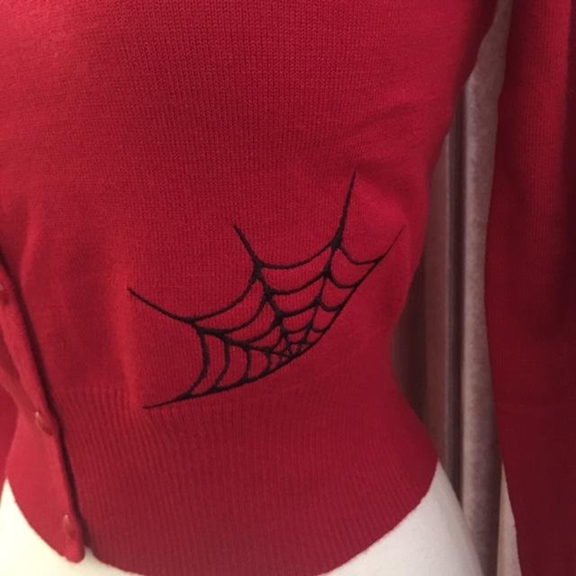 Glamour Ghoul Spiderweb Mesh Top