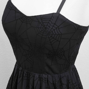Spiderweb Swing Dress with Pockets