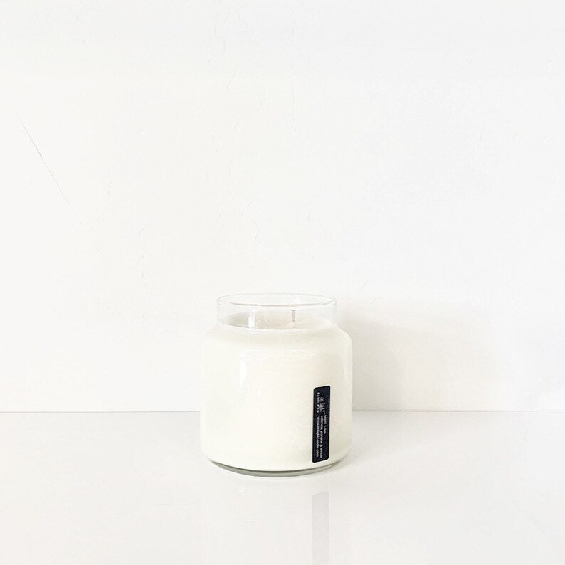 22 Oz Apothecary Jar Double Wick Soy Candle Pick Your Scent Etsy