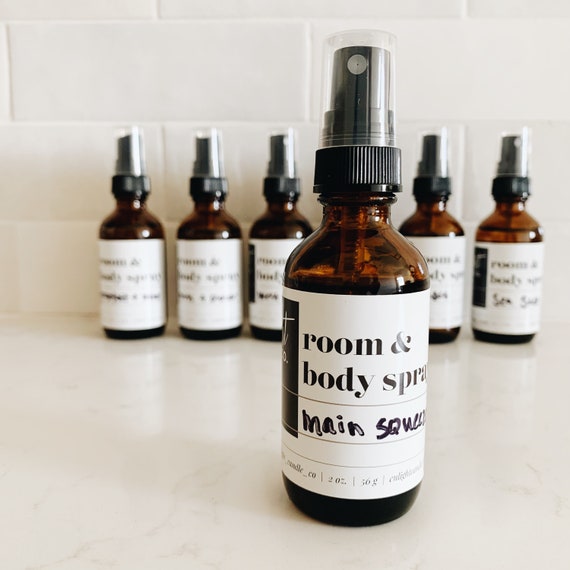 Room & Body Spray | 2 oz natural spray in your favorite scent | pick your scent