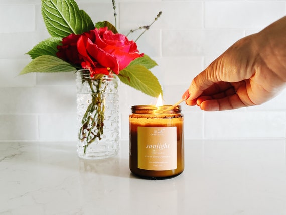 Sunlight | Lemongrass, Jasmine & Green Tea Soy Candle | Limited Edition