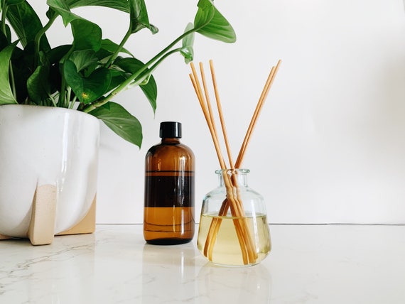 Reed Diffuser + Recycled Glass Vessel | gift it or keep it | make your reed diffuser pretty for any room