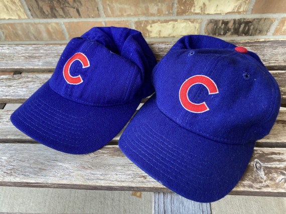 80s Chicago Cubs Wool Hat Cap Vintage - image 1