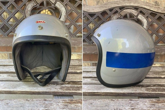 Vintage 70s BELL SUPER MAGNUM Motorcycle Helmet 7 1/4 - Etsy