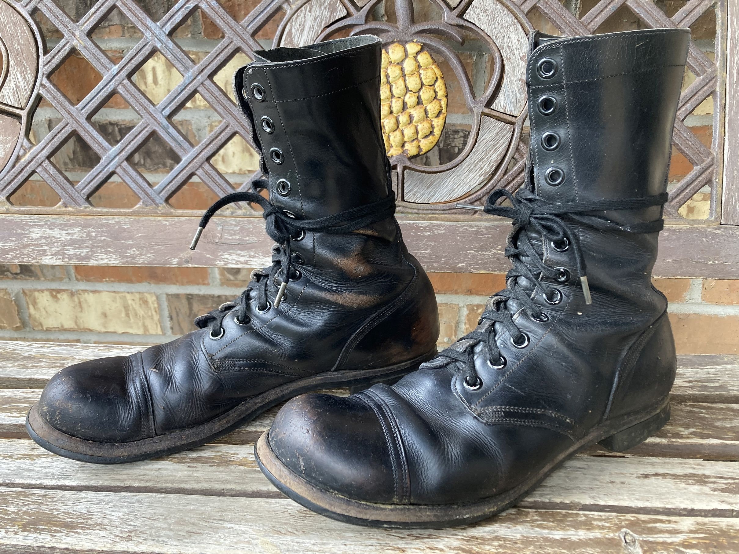 Vintage Military Boots