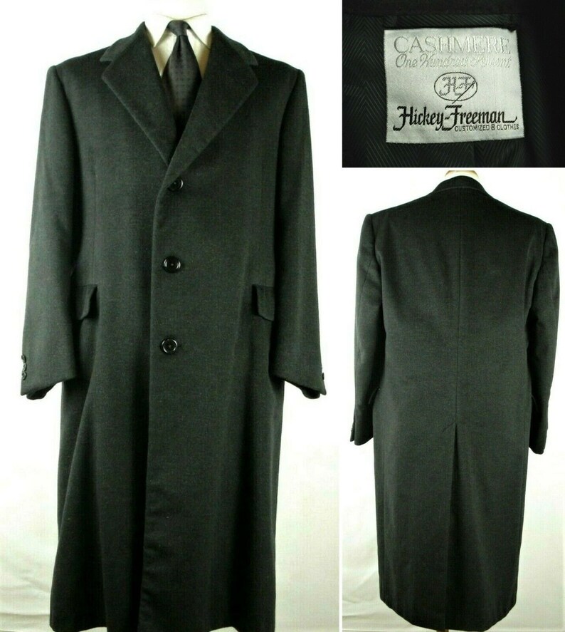 Fits as 40 100% Cashmere Hickey Freeman 