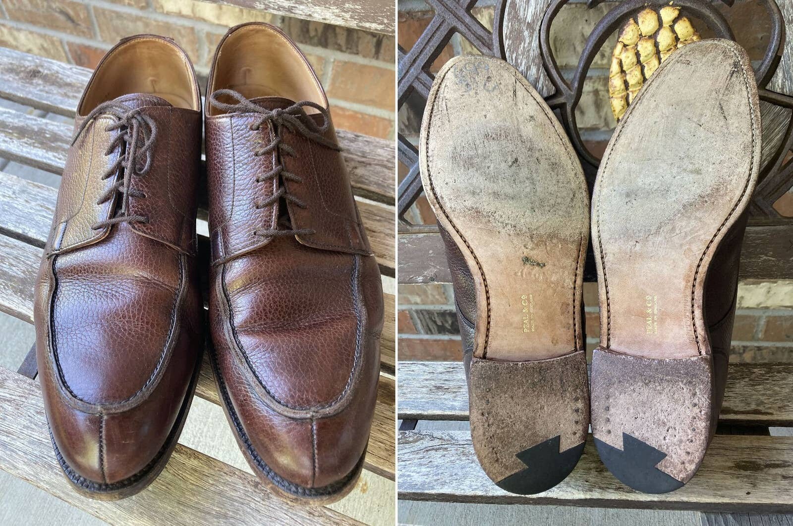 11.5 D Crocket & Jones Brooks Brothers Leather Oxford Dress  display picture 1