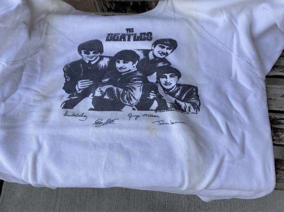 Rare! The Beatles Sweat shirt Sweatshirt Vintage … - image 2