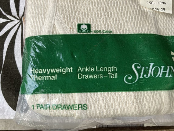 XL-Tall NOS Heavyweight Thermal Drawers Underwear… - image 2