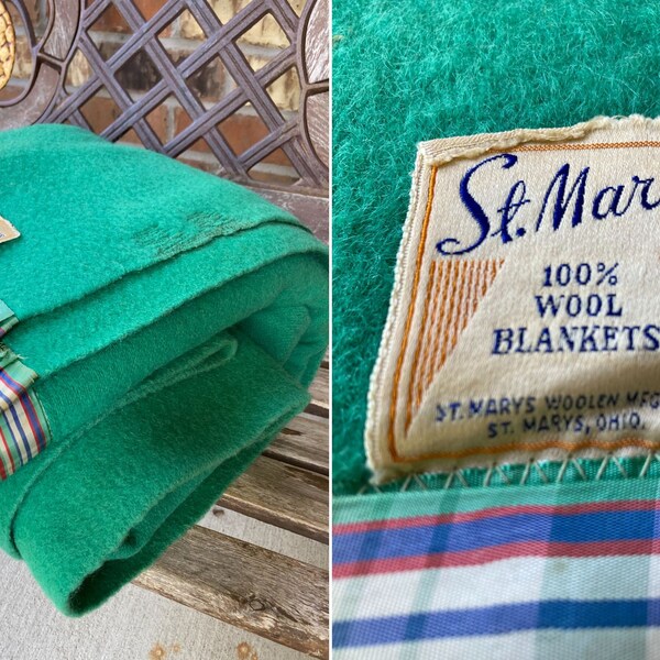 Army Wool Blanket Etsy