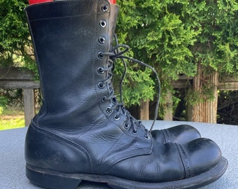 10.5 C 50s Cap Toe Army Combat Boots Vintage Corcoran - Etsy