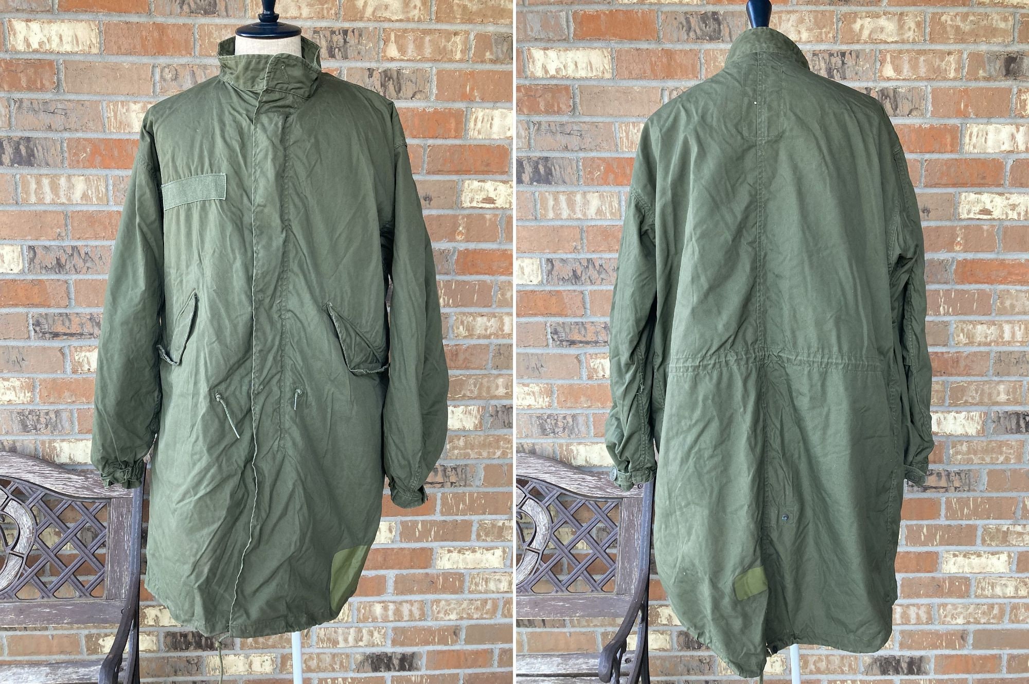 Size M U.S. ARMY M-65 Fishtail Parka Field Coat Jacket - Etsy