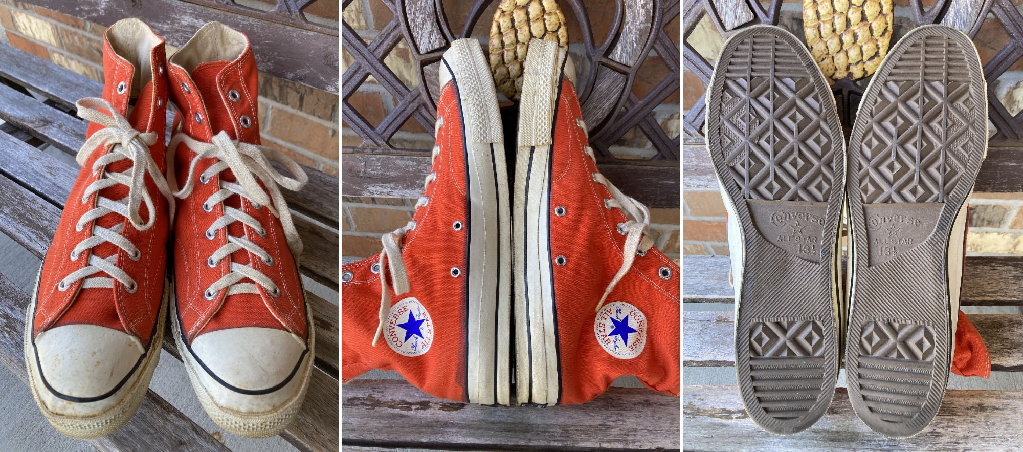 US 13.5 Converse All Star Chuck Taylor Hi Top Made in USA