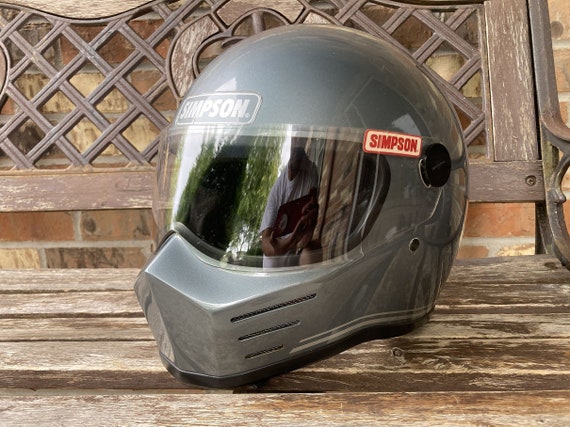 Vintage 80s Simpson Bandit M32 Helmet M30 - Etsy Israel