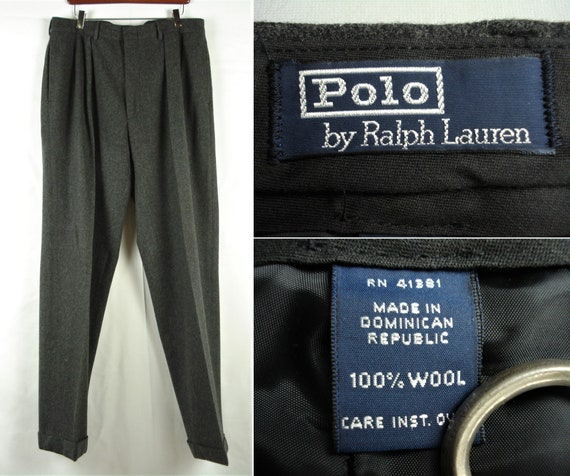 36 x 34 Polo Ralph Lauren Heavy Weight Winter Slac